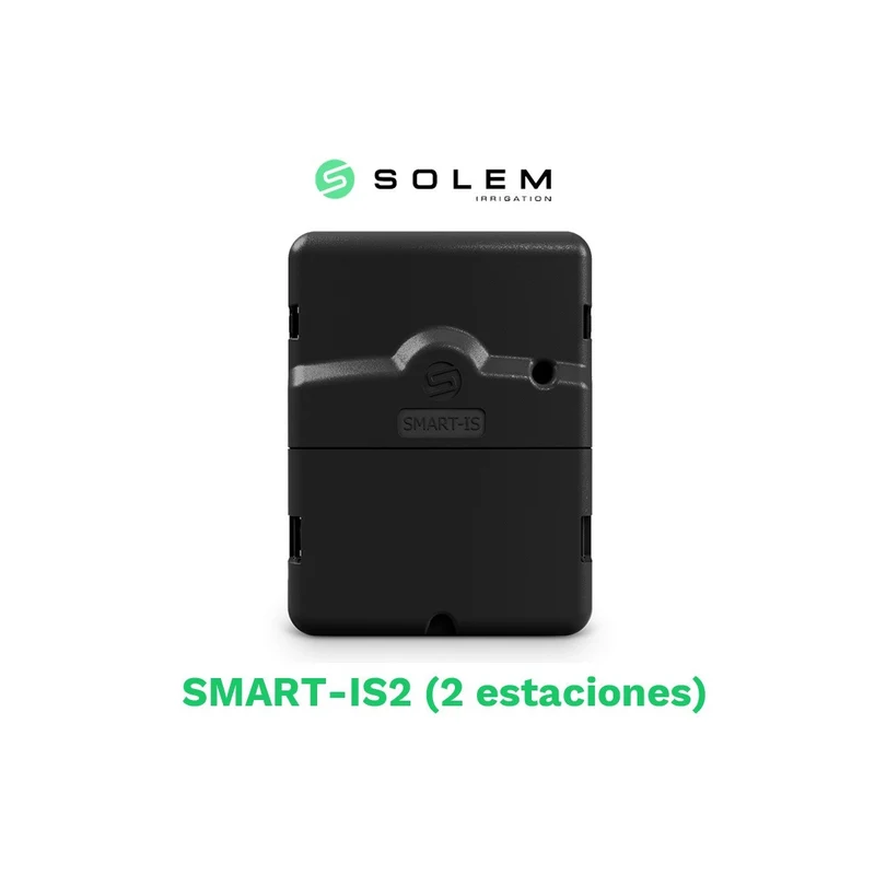 Programador Solem Smart-is 24v 2 Estaciones (wifi/bluetooth) - Riego Inteligente