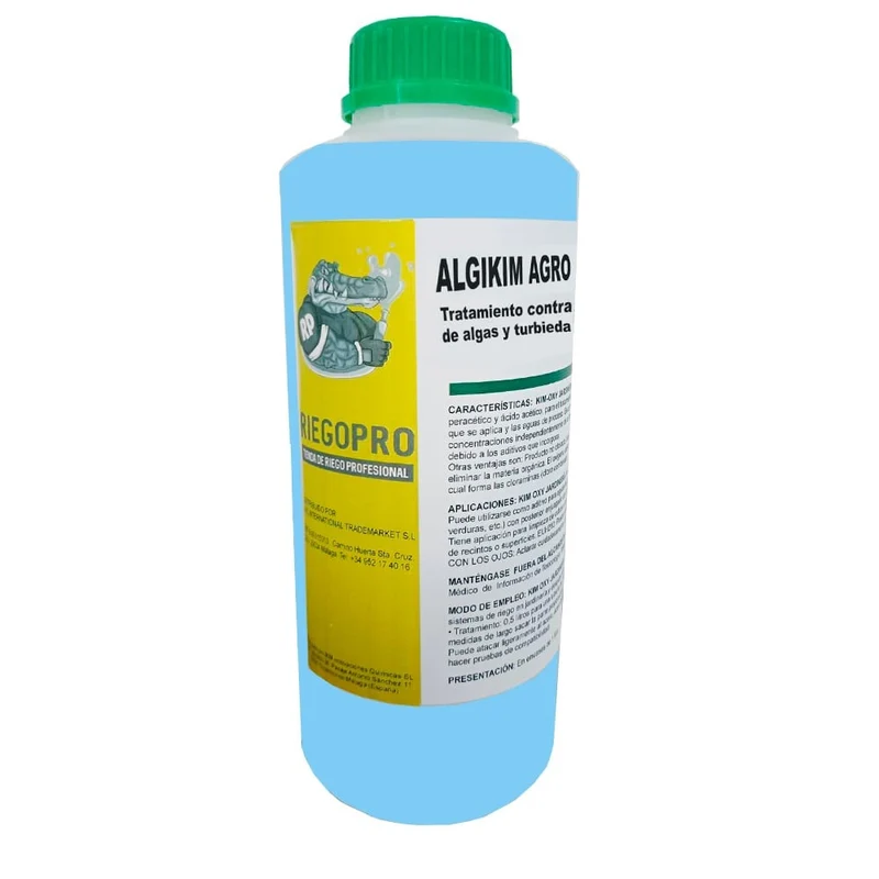 Riegopro Algikim-agro Ne. Tratamiento Contra Proliferación De Algas Y Turbiedades - 5l