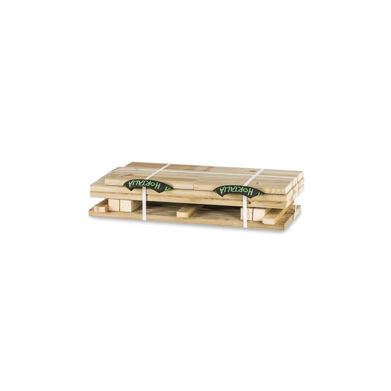 Jardinera De Madera Para Exterior 70x30x40 Cm Ghio Kd Hortalia