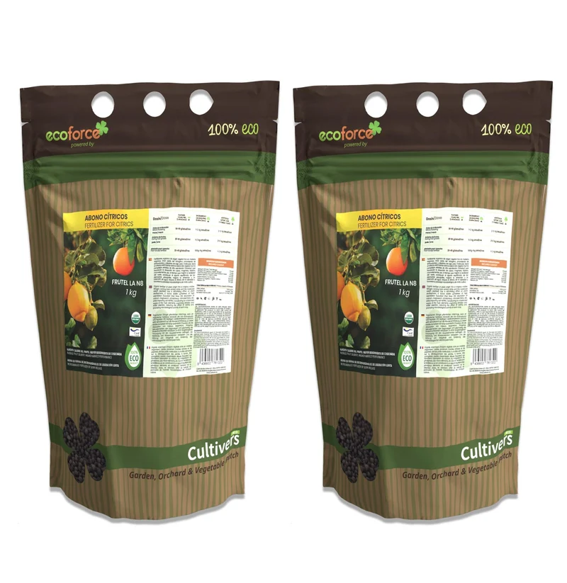 Abono Cítricos Ecológico Cultivers 2x5kg