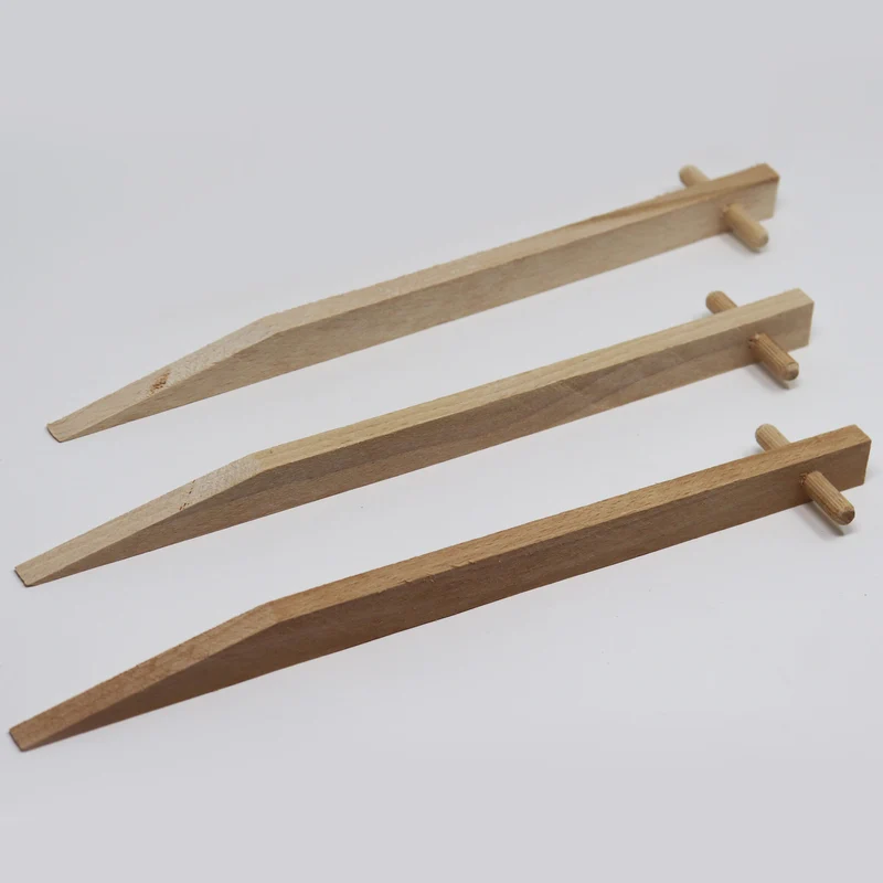 100 Anclajes De Suelo De Madera De Haya I Anclaje De Suelo De Madera Anclaje De Fijación De Clavijas De Madera