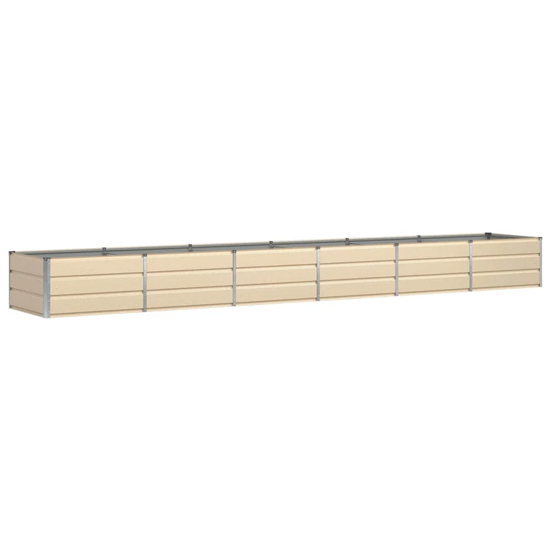 Jardinera Marfil 480 X 80 X 45 Cm Acero