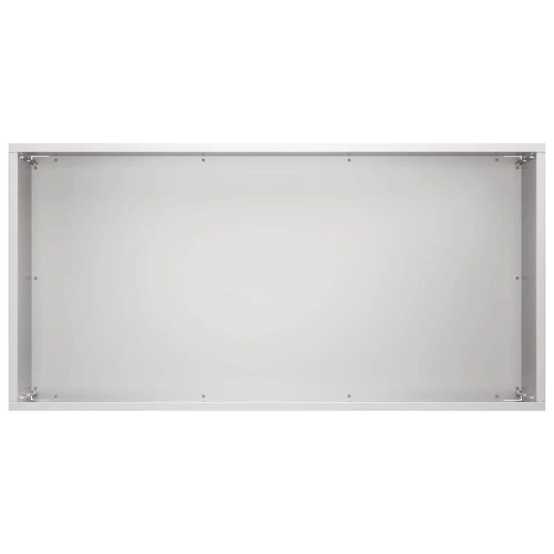 Macetero De Jardín Plateado 60 X 30 X 50 Cm Acero Galvanizado