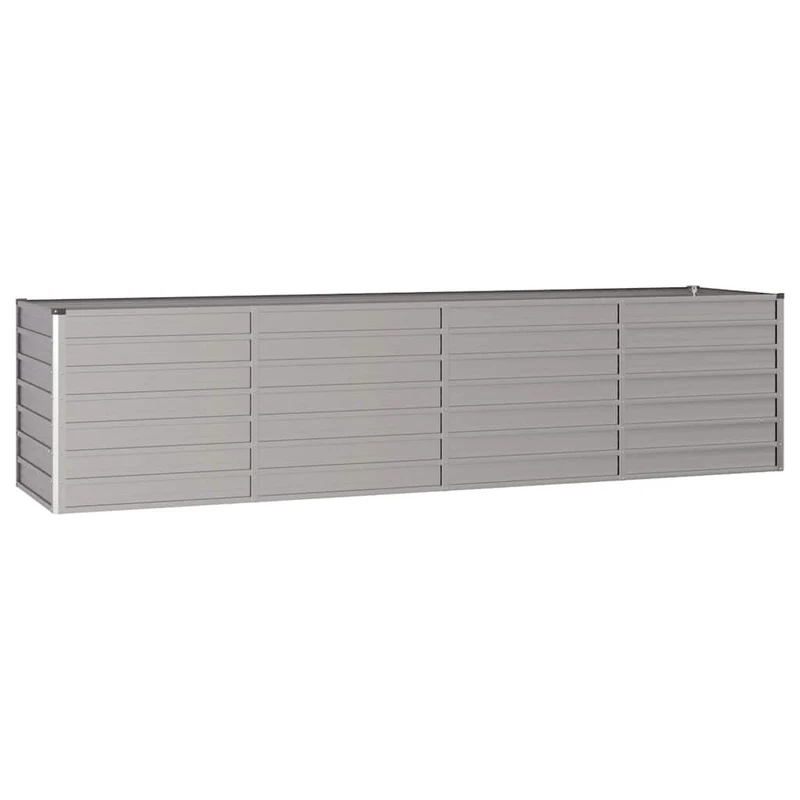 Arriate Oxidado De Acero Corten 320x80x77 Cm