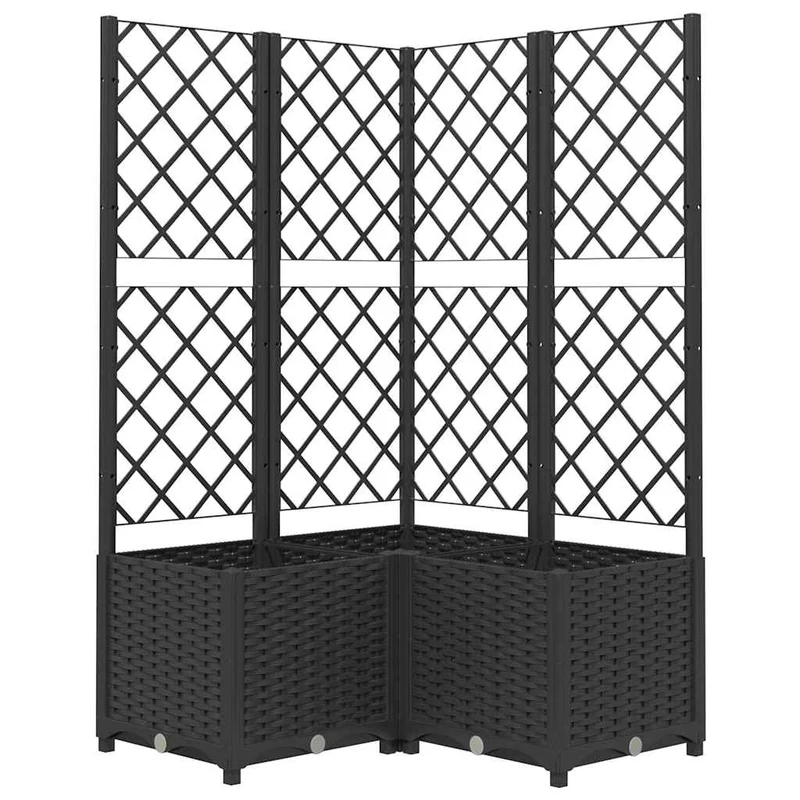 Jardín Negro 80 X 80 X 136 Cm