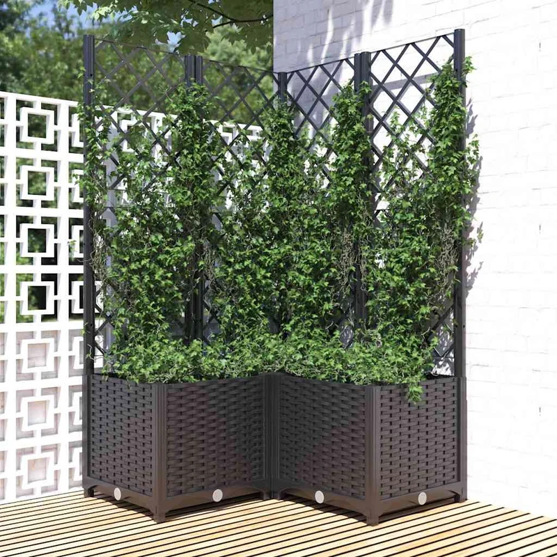 Jardín Negro 80 X 80 X 136 Cm