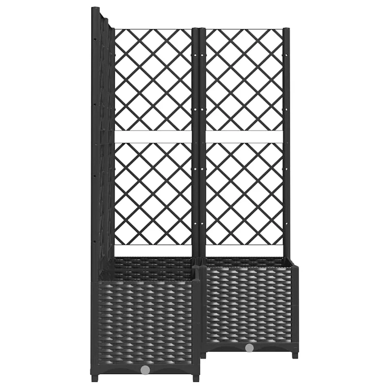 Jardín Negro 80 X 80 X 136 Cm