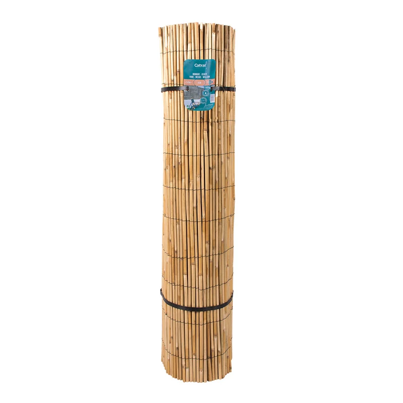 Cañizo Entero Varilla Media - Cañas Naturales Y Ecológicas - 1,5x5 M - Multicolor