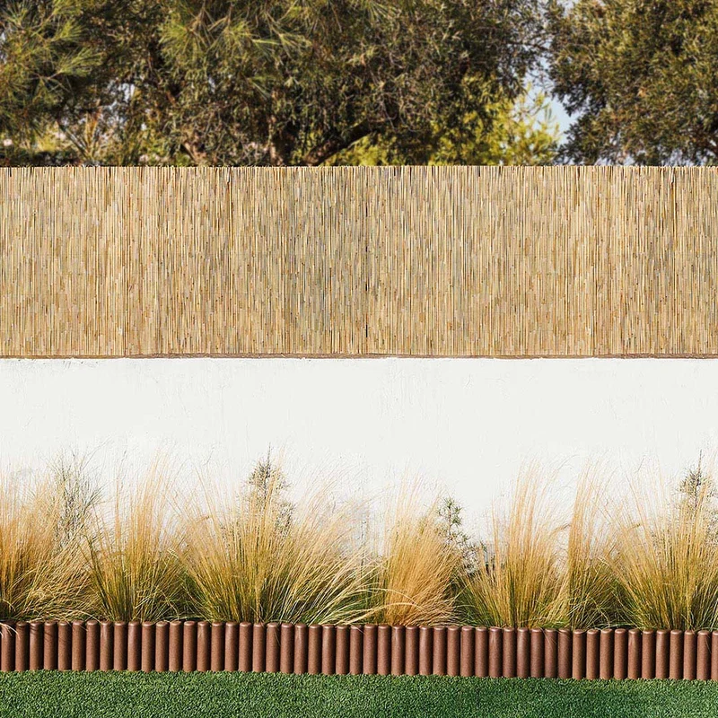 Cañizo Entero Varilla Media - Cañas Naturales Y Ecológicas - 1,5x5 M - Multicolor