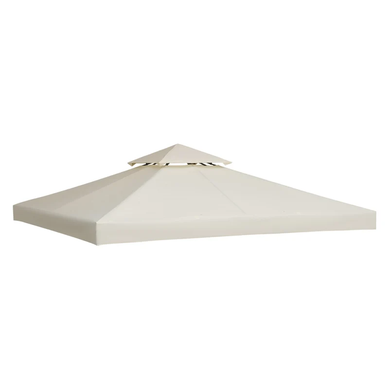 Outsunny Techo De Reemplazo 3x3m Para Estructura De Carpa Cenador