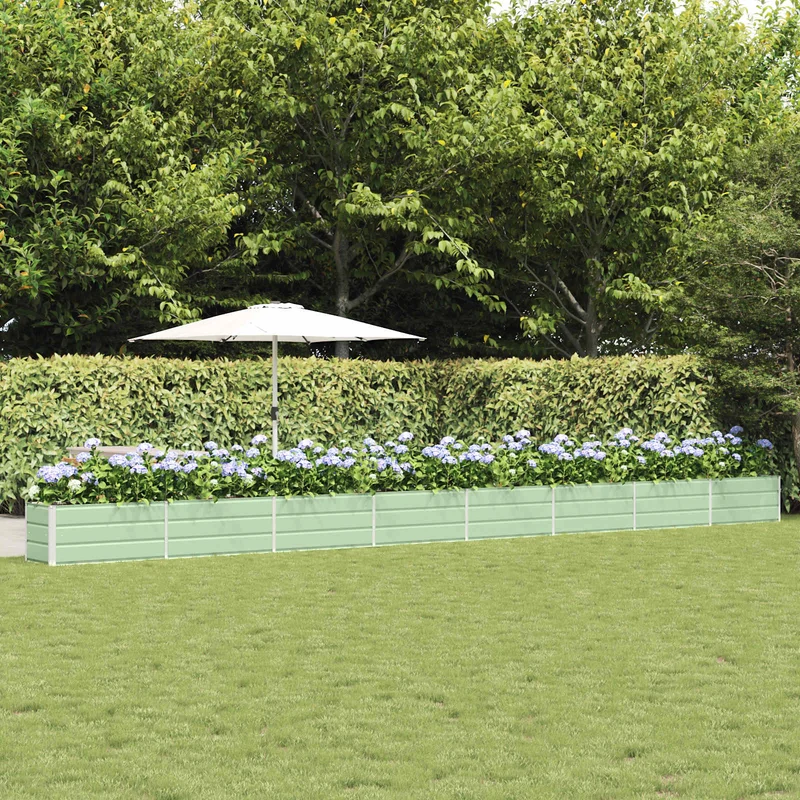 Jardinera Verde Pastel 770 X 50 X 45 Cm Acero Galvanizado