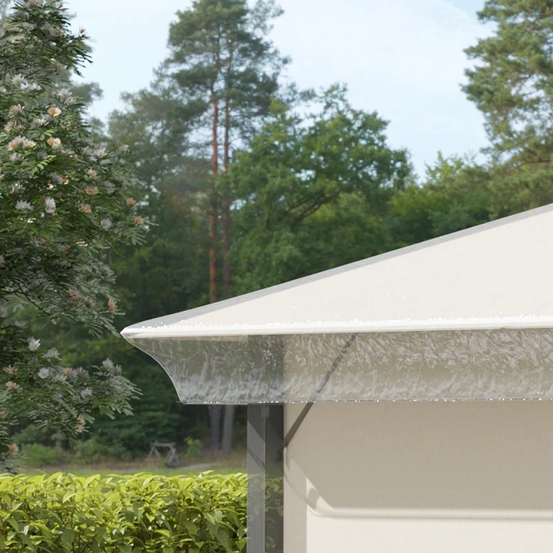 Outsunny Cubierta Protectora Para Gazebo 3x3 M Cubierta Impermeable Para Pérgola