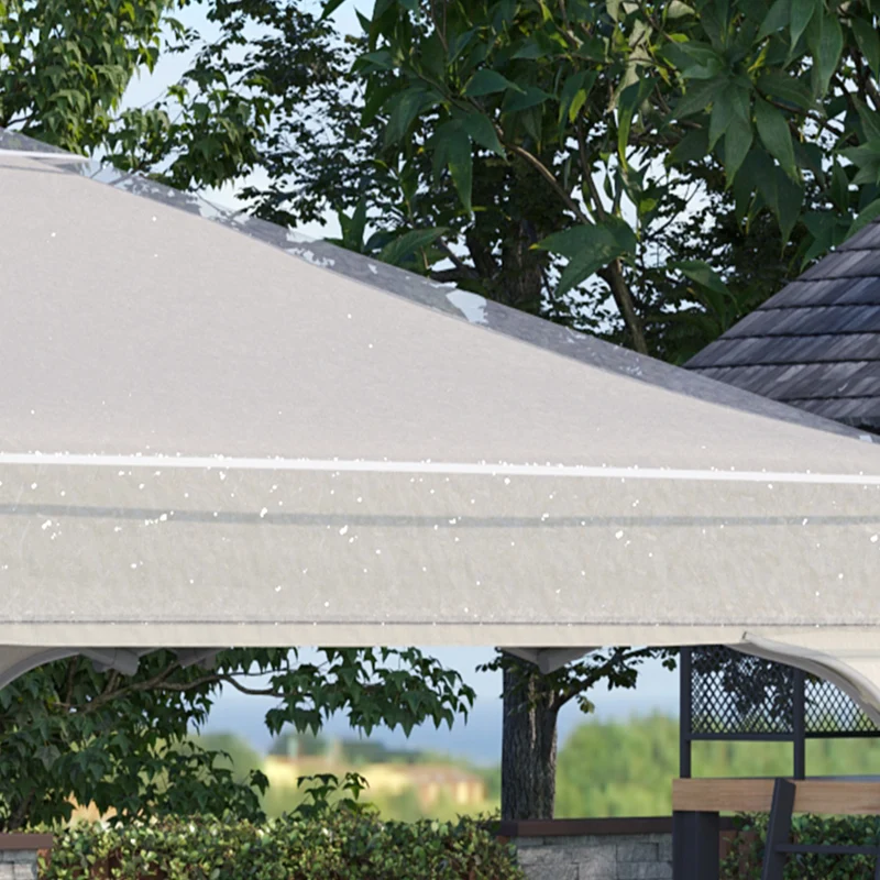 Outsunny Cubierta Protectora Para Gazebo 3x3 M Cubierta Impermeable Para Pérgola