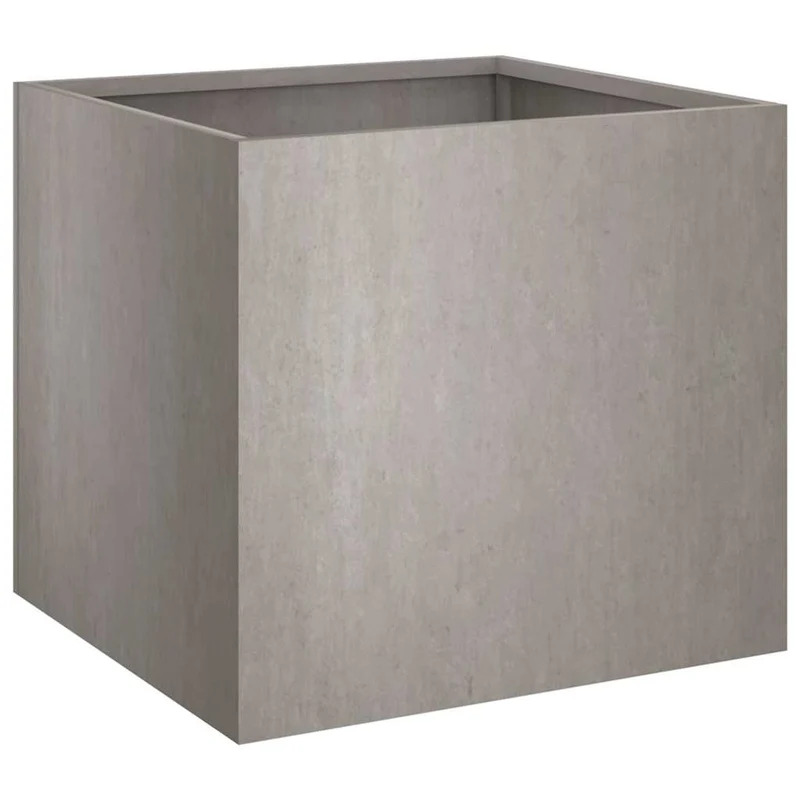Jardinera De Acero Corten 42x40x39 Cm