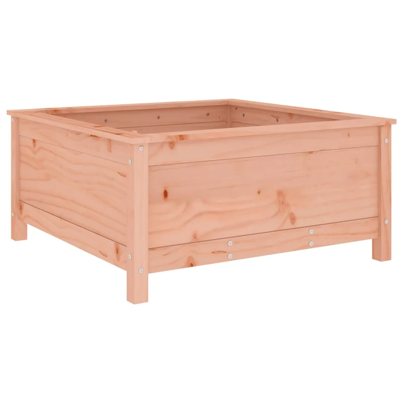 Jardinera Madera Maciza De Abeto Douglas 82,5x82,5x39 Cm