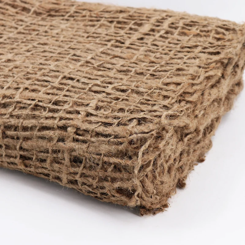 85m X 1,20m Estera De Terraplén Estera De Banco Para El Revestimiento Del Estanque Tela De Yute 500g 1,2m Br.