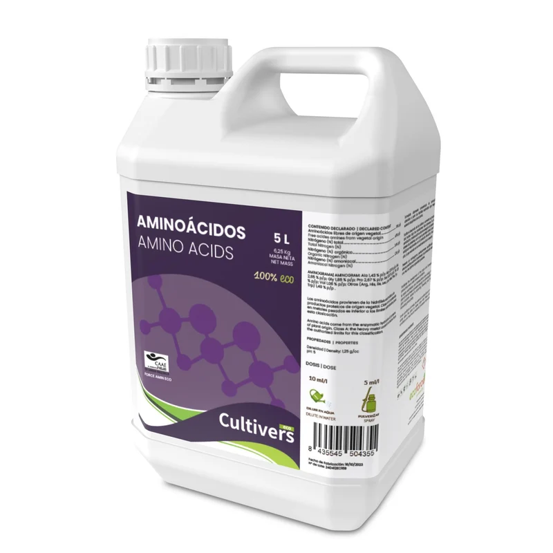 Aminoácidos Líquido Cultivers 5 L