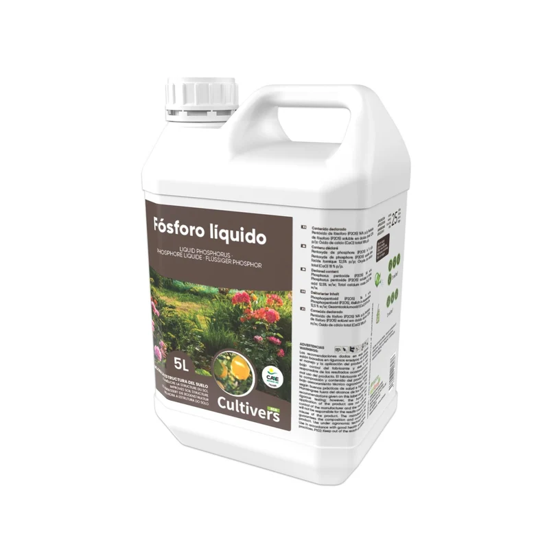 Abono Fósforo Líquido Ecológico Cultivers 10 L