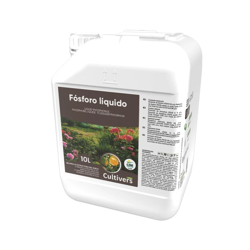 Abono Fósforo Líquido Ecológico Cultivers 10 L