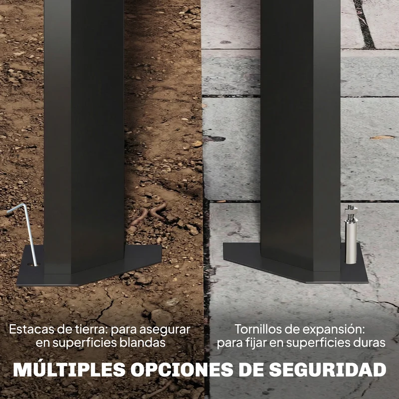 Outsunny Pérgola De Jardín 3x4 M Con Techo De Lamas Orientables Upf50+ Crema