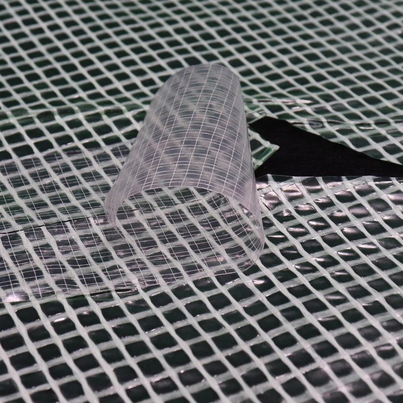 4x Cinta De Reparación I Película De Invernadero Película De Rejilla Resistente A Los Rayos Uv 8 Cm X 15 M