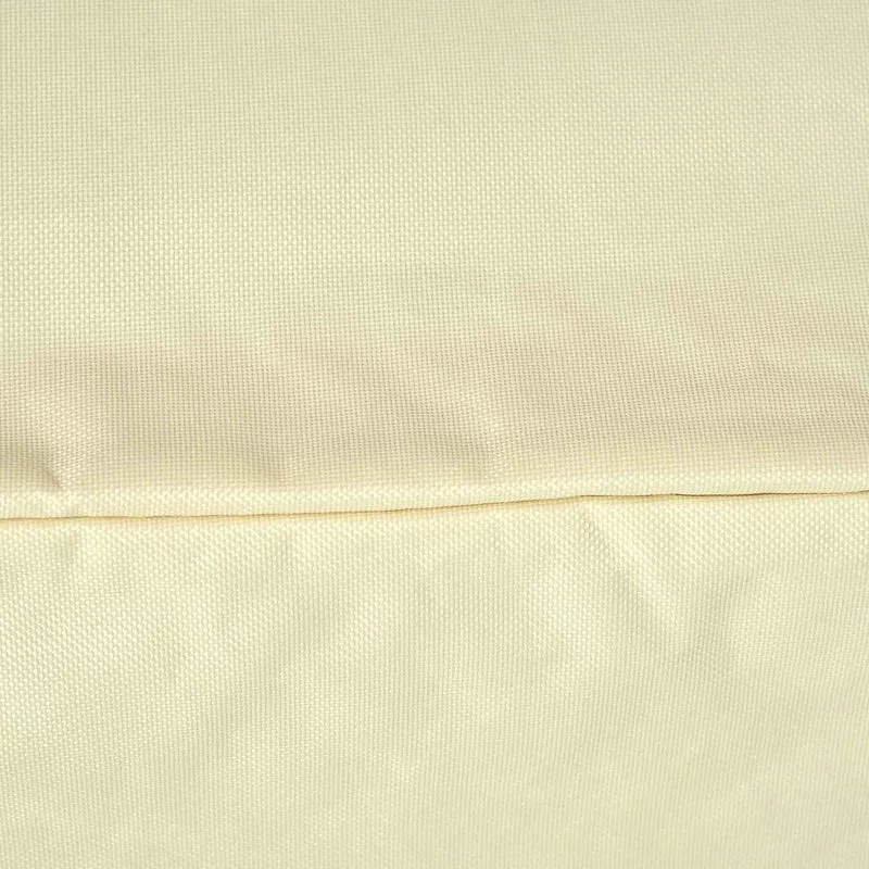 Outsunny Funda Protectora Banco 2 Plazas 140x84x56/94 Cm Tela Oxford 600d Crema