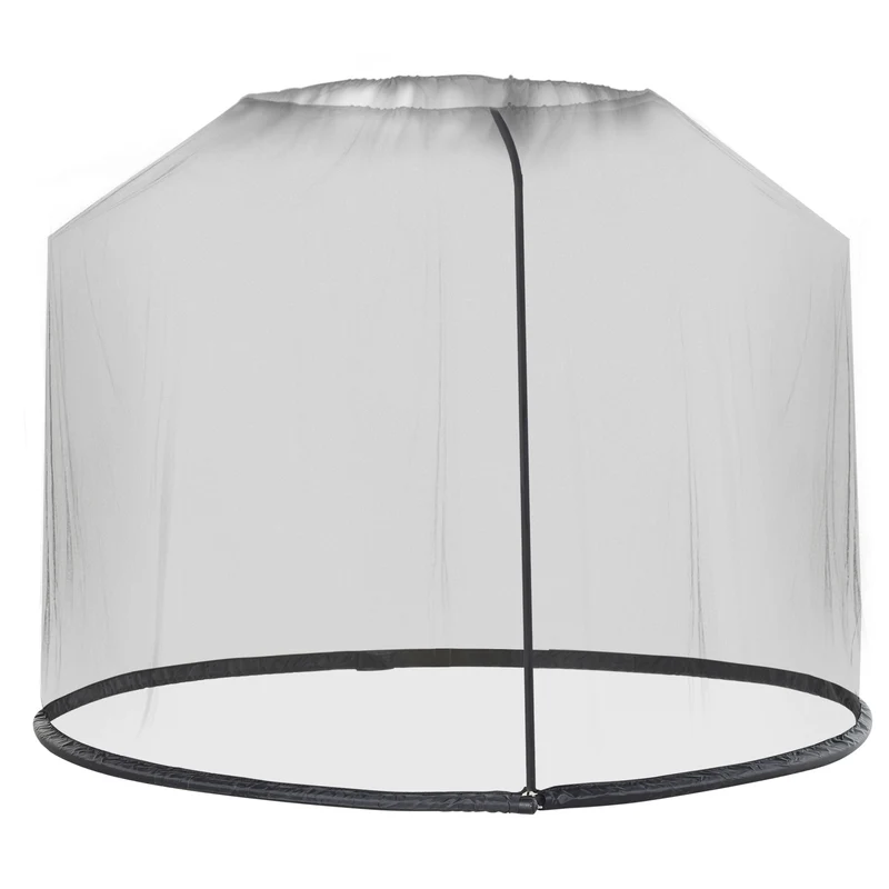 Outsunny Mosquitera Para Sombrillas Ø3 M Con Cremallera Tubo Rellenable De Agua