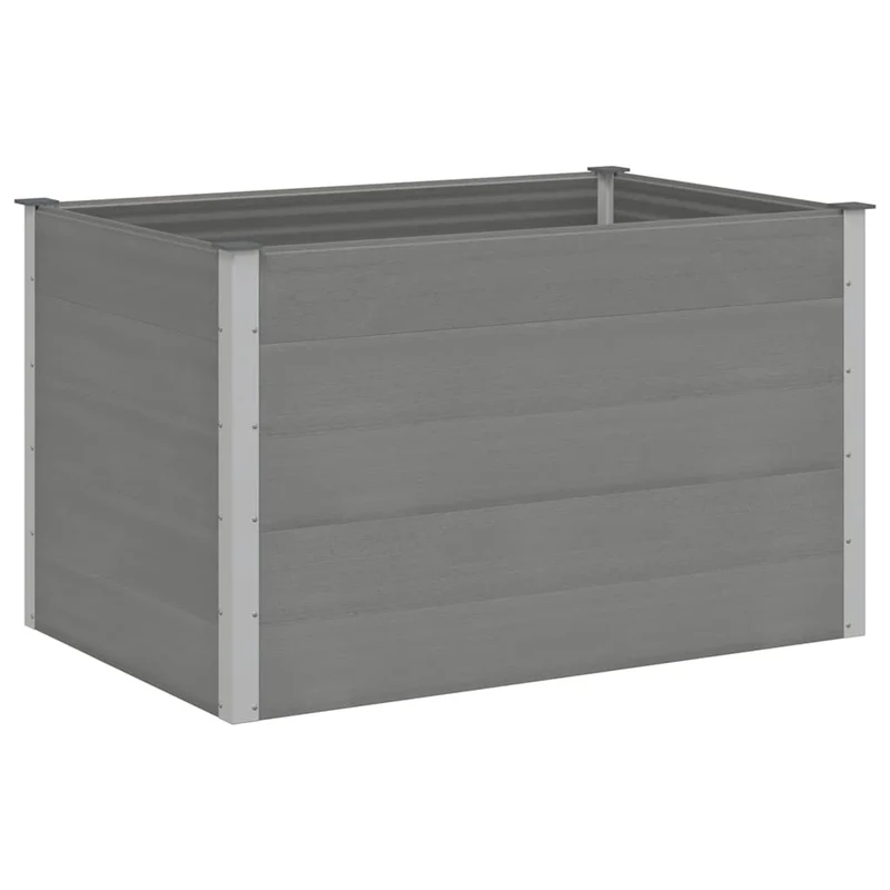 Arriate De Wpc Gris 150x100x91 Cm