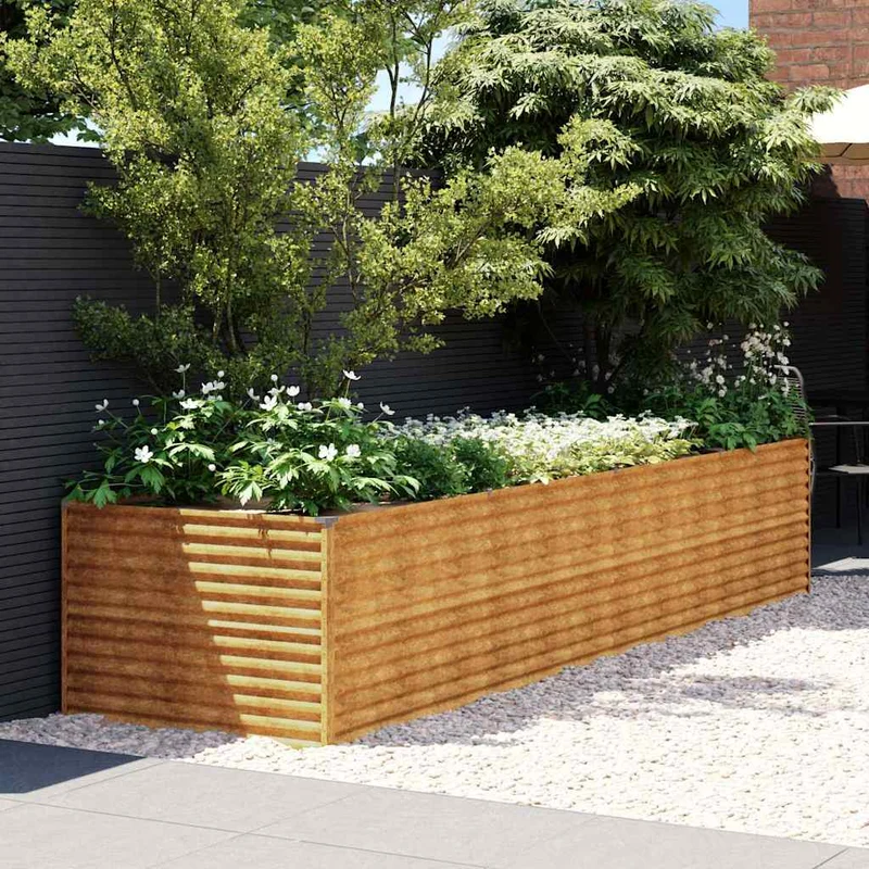 Jardinera Acero Corten 386x100x69 Cm
