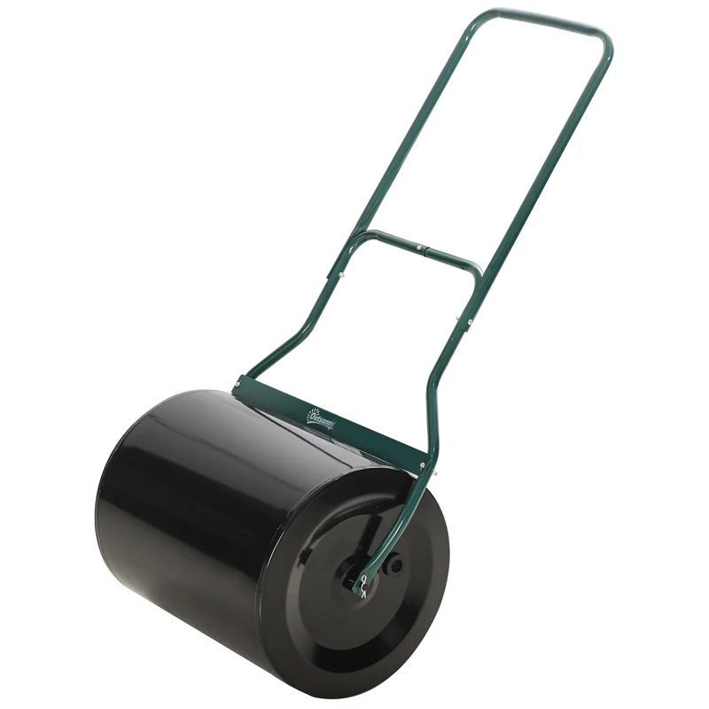 Outsunny Rodillo Para Césped Con Capacidad De 60l Diámetro De 50cm
