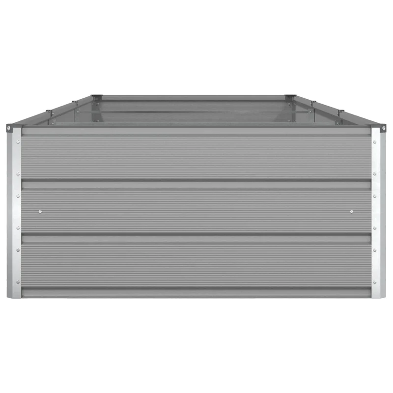 Jardinera Gris Claro 290 X 100 X 45 Cm Acero Galvanizado
