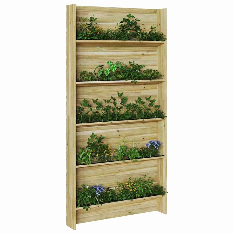 Estanterías Para Plantas Marrón 90 X 15 X 180 Cm