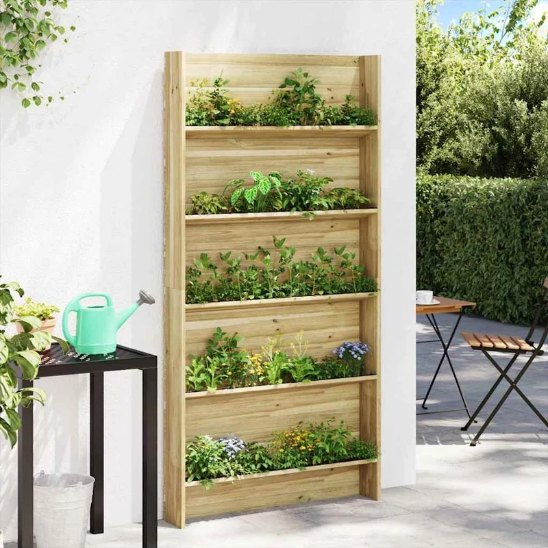 Estanterías Para Plantas Marrón 90 X 15 X 180 Cm