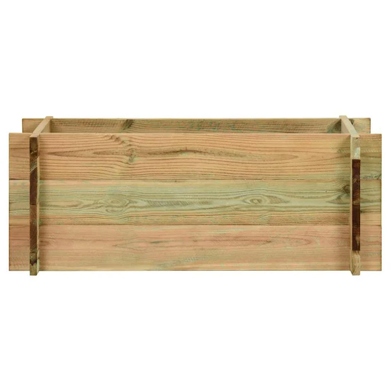 Jardinera De Verduras Madera Pino Impregnada 80 Cm