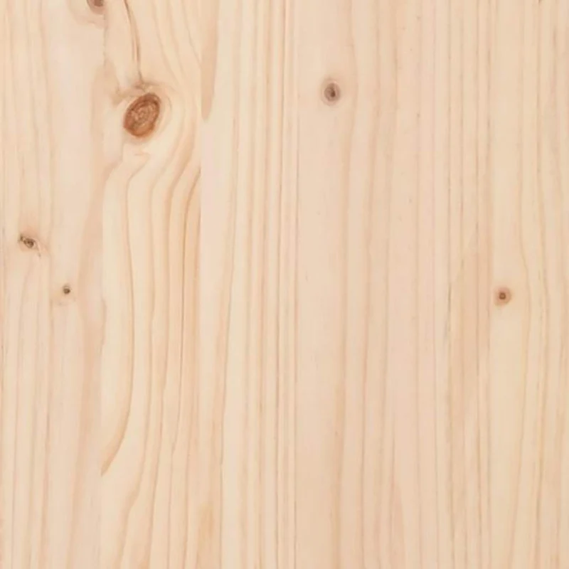 Jardinera De Madera Maciza De Pino 31x31x70 Cm