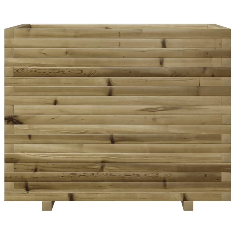 Jardinera Madera De Pino Impregnada 90x60x72 Cm