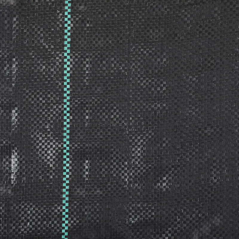 Outsunny Malla Antimaleza 1x100 M 60 G/m² Para Control De Malezas Malas Negro