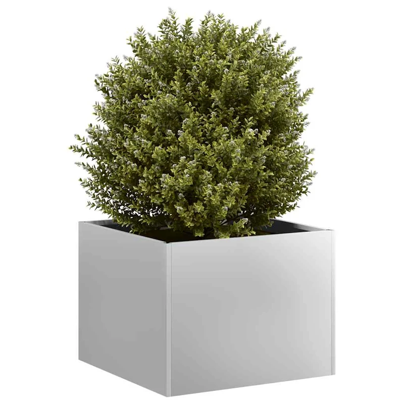 Jardinera 40x40x30 Cm De Acero Galvanizado