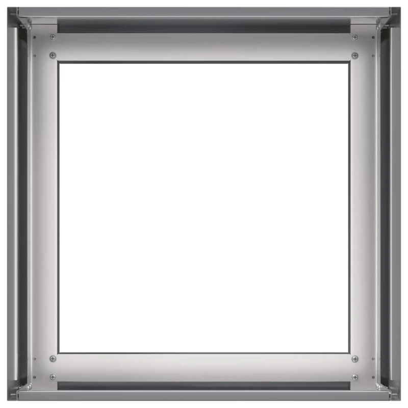 Jardinera 40x40x30 Cm De Acero Galvanizado