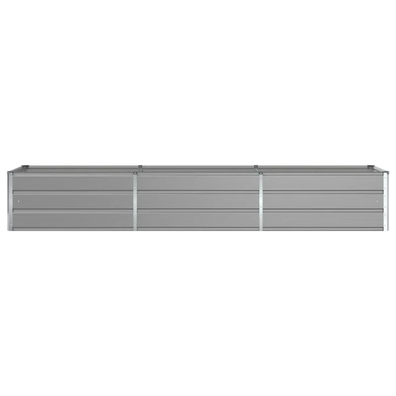 Jardinera Gris Claro 290 X 50 X 45 Cm Acero Galvanizado
