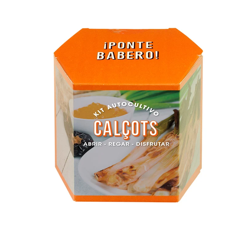 Kit Autocultivo Calçots Cultiva Cebollas Tiernas y Dulces en Casa - Resetea