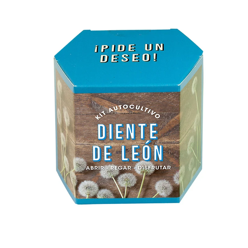 Kit Autocultivo Diente de León Cultiva Flores Amarillas en Casa | Regalo Educativo - Resetea