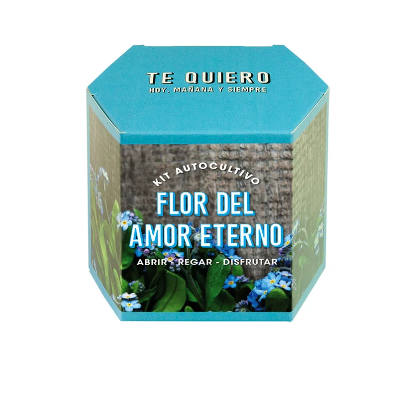 Kit de Cultivo Flor del Amor Eterno Cultiva un Símbolo de Amor Verdadero - Resetea