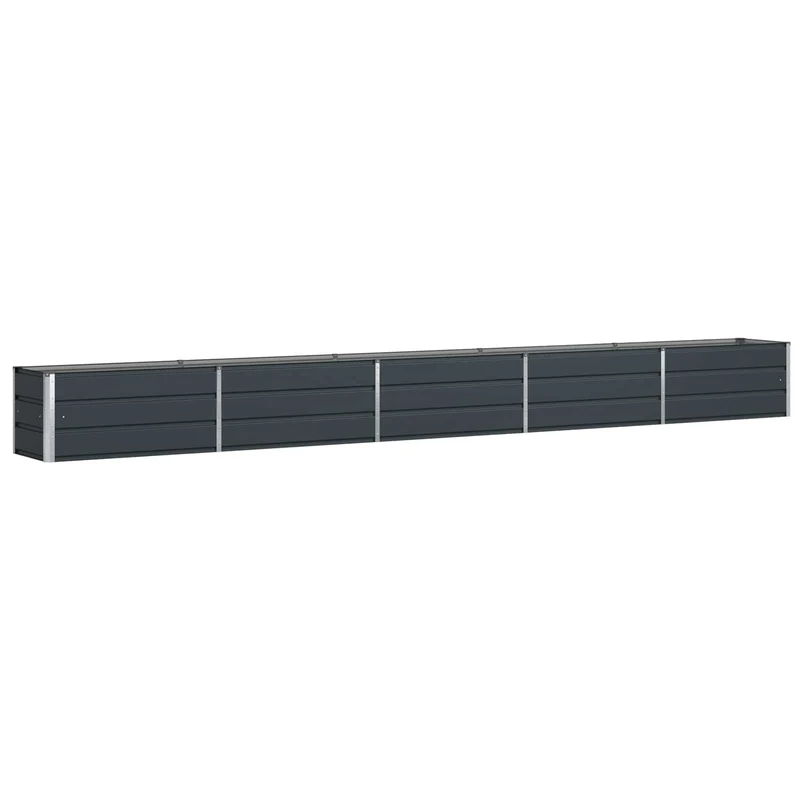 Jardinera Antracita 480 X 50 X 45 Cm Acero Galvanizado