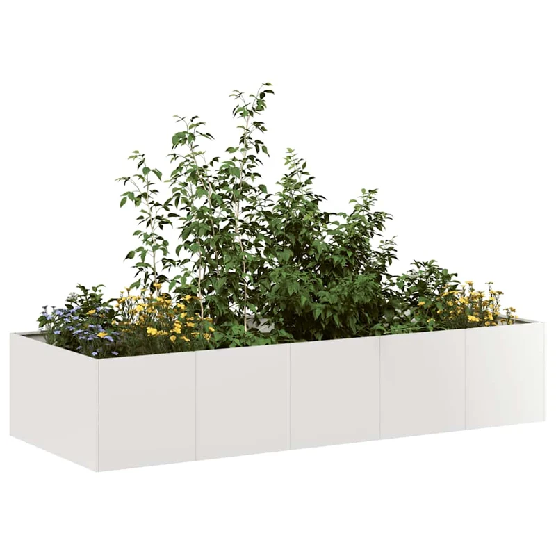 Jardinera 200x80x40 Cm Acero Inoxidable