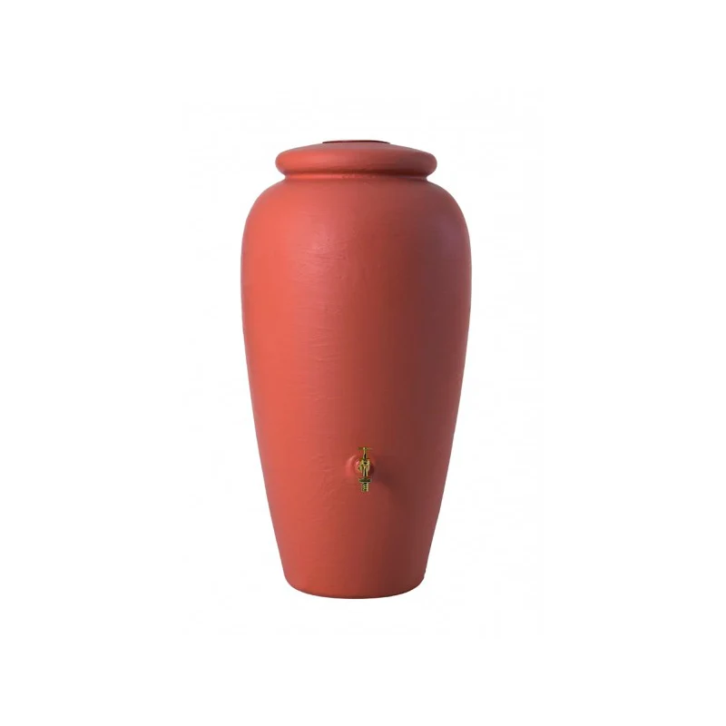 Kit pluvial depósito ànfora terracotta y filtro bajante rectangular Graf