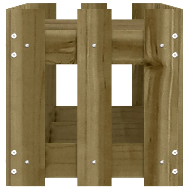 Arriate Elevado Jardín Valla Madera Impregnada Pino 150x30x30cm
