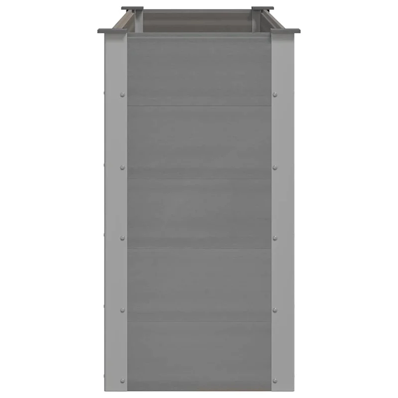 Arriate De Wpc Gris 150x50x91 Cm