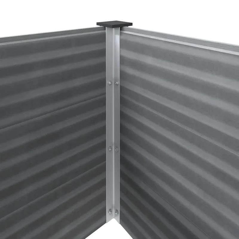 Arriate De Wpc Gris 150x50x91 Cm