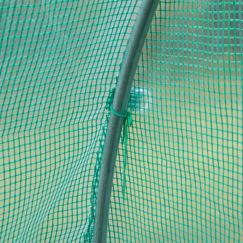 Outsunny Cubierta De Invernadero Casero Tipo Túnel 300x200x200cm Con 6 Ventanas